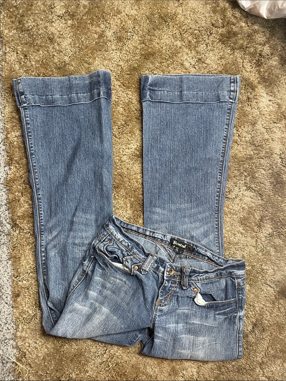 Rewind Y2K 2000s Style Low Rise Bootcut Flare Jean Size 3 Juniors